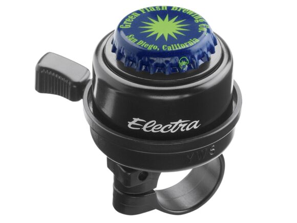 Ringklocka Electra Bottlecap black