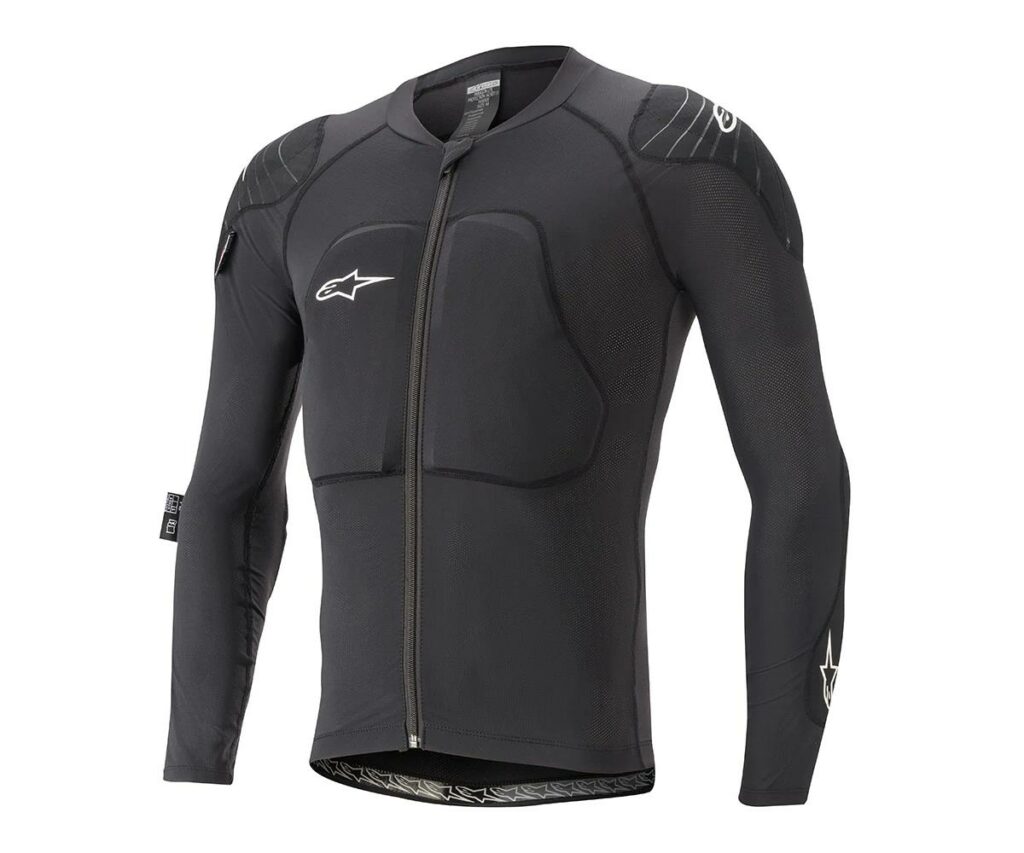 Överkroppsskydd Alpinestars Paragon Lite Långärmad svart Large