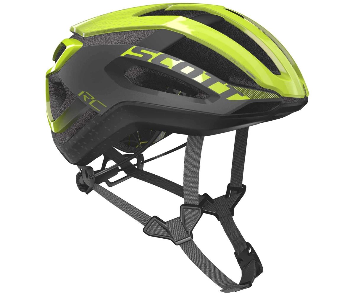 Cykelhjälm Scott Centric PLUS MIPS gul/grå Large (59 - 61 cm)