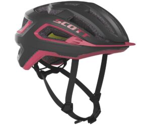 Cykelhjälm Scott ARX Plus MIPS grå/rosa Medium (55 - 59 cm)