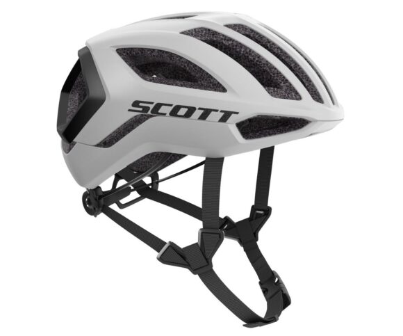 Cykelhjälm Scott Centric Plus MIPS Svart/Vit Small (51 - 55 cm)