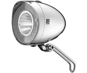 Framlampa XLC CL-F20 Retro Chrome