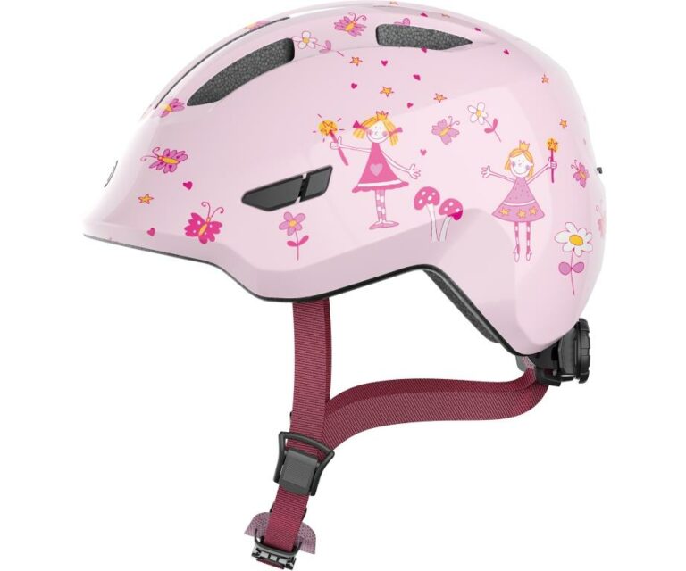 Cykelhjälm Abus Smiley 3.0 rose princess Medium (50 - 55 cm)