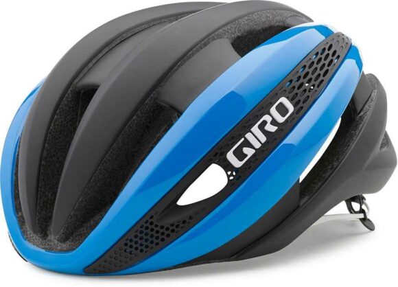 Cykelhjälm Giro Synthe MIPS blå/svart Small (51 - 55 cm)