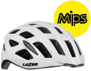 Cykelhjälm Lazer Tonic MIPS vit Large (58 - 61 cm)