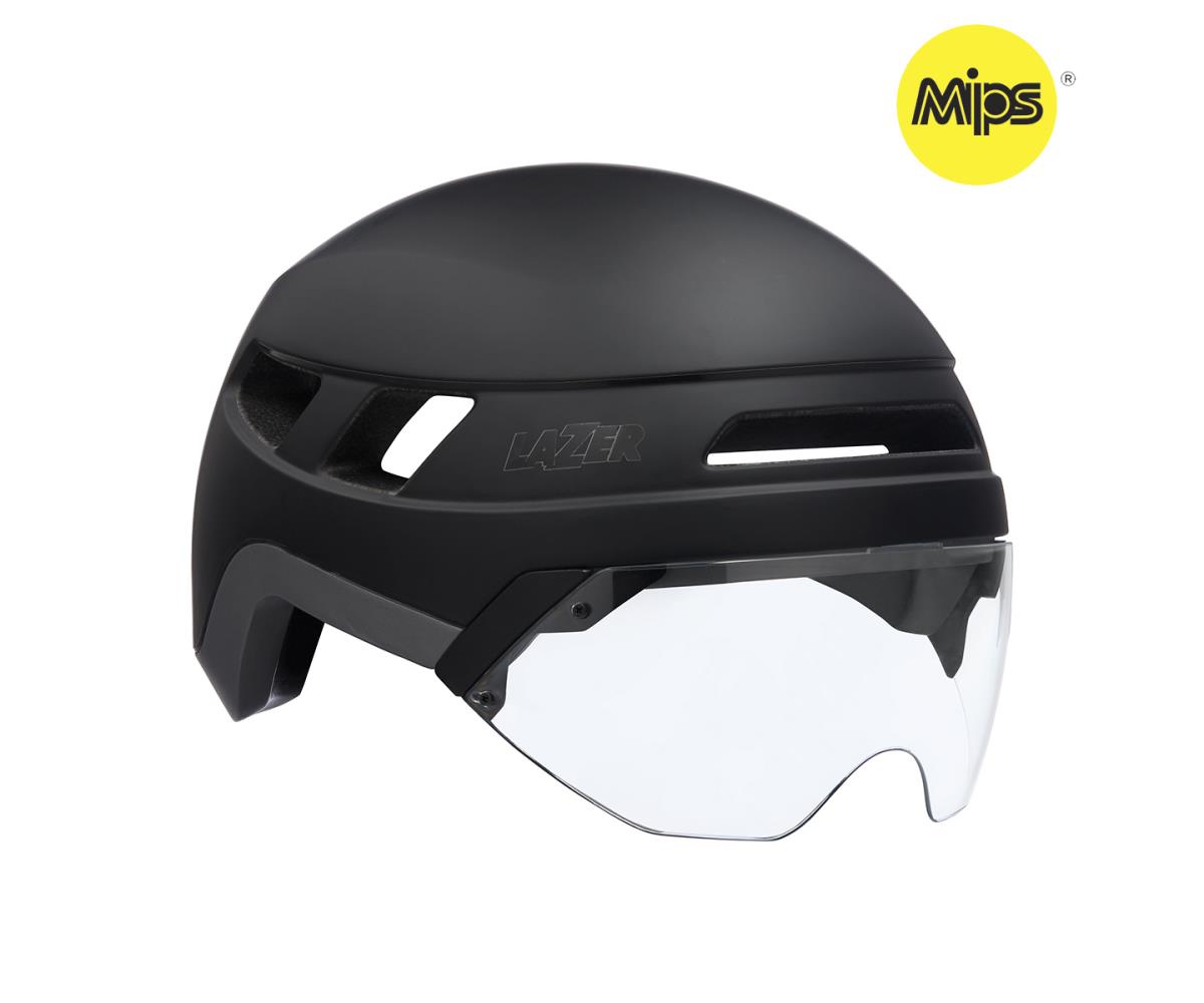Cykelhjälm Lazer Urbanize NTA MIPS matt svart Small (55 - 59 cm)