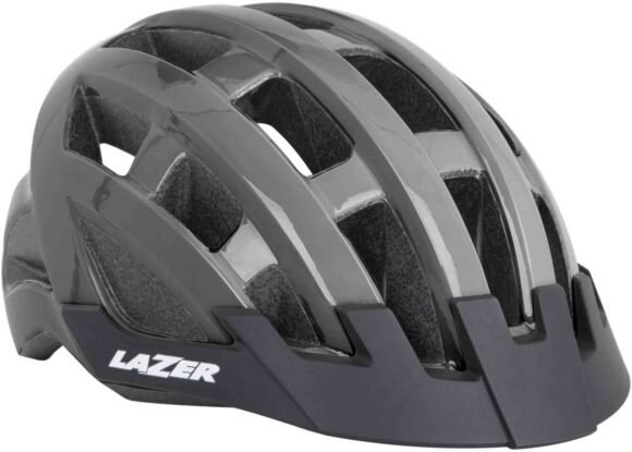 Cykelhjälm Lazer Compact grå One-Size (54 - 61 cm)