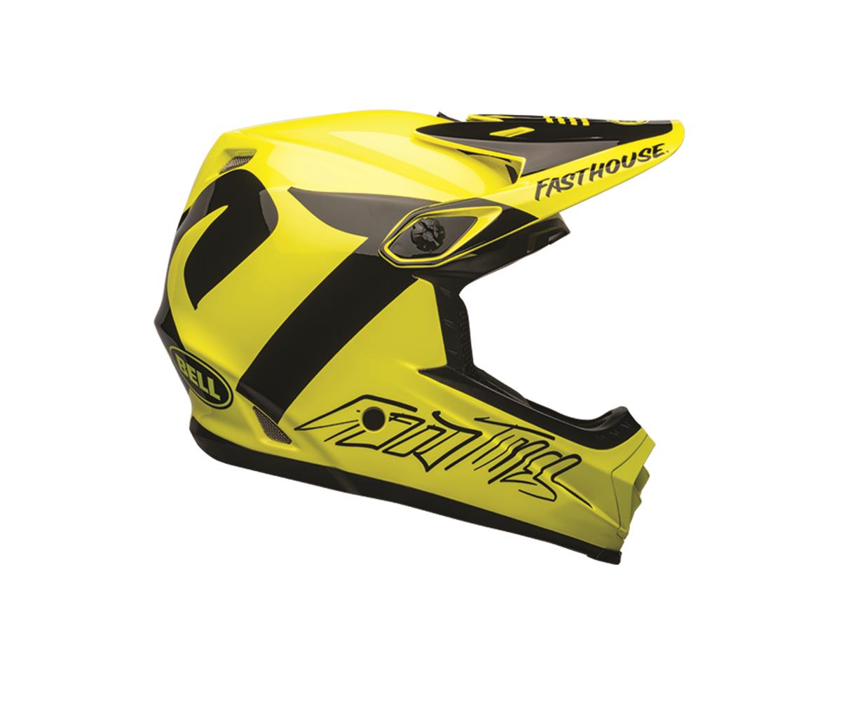 Cykelhjälm Bell Full-9 Fusion MIPS gul/svart Small (53 - 55 cm)