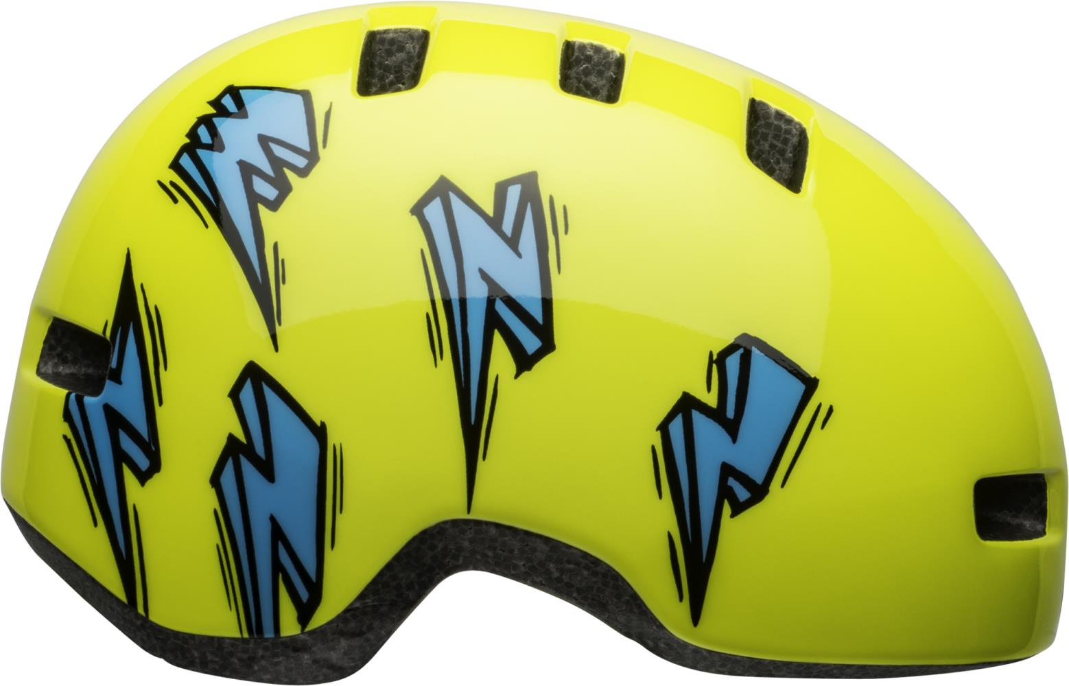 Cykelhjälm Bell Lil Ripper gul/blå One-Size (45 - 52 cm)