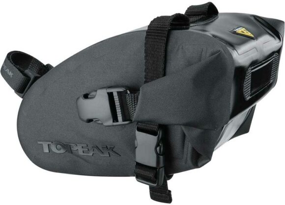 Sadelväska Topeak Wedge Drybag Strap medium 1 l svart