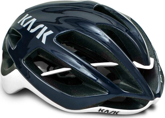 Cykelhjälm Kask Protone blå/vit Medium (52 - 58 cm)