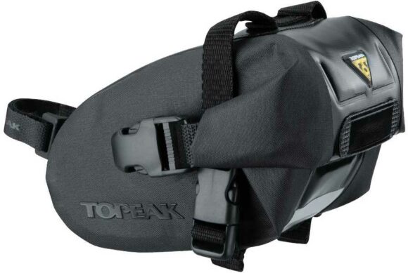 Sadelväska Topeak Wedge Drybag Strap small 0.6 l svart