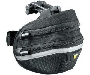 Sadelväska Topeak Wedge Pack II Quickclick medium 0.95-1.25 l svart