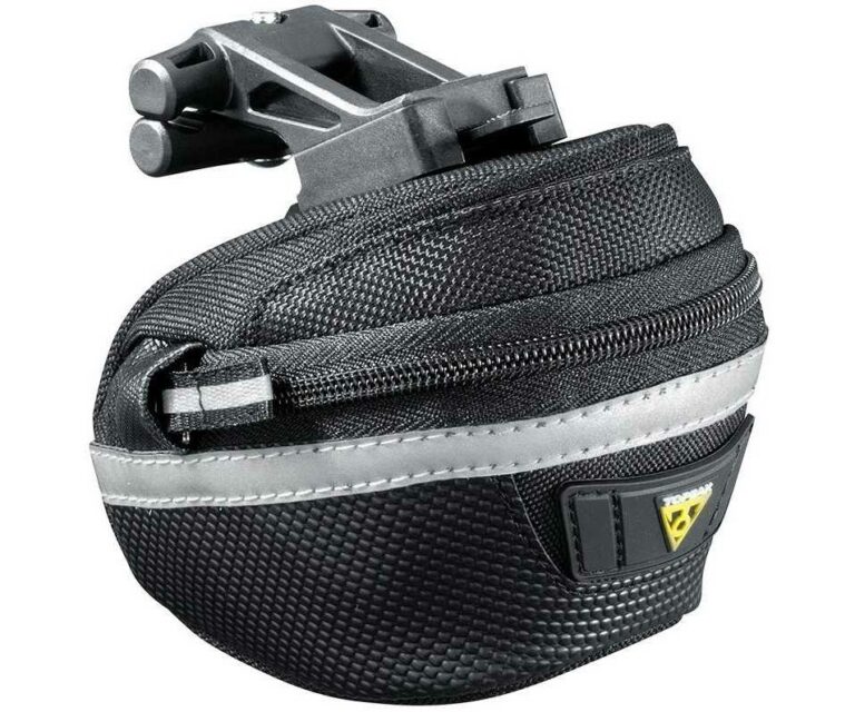 Sadelväska Topeak Wedge Pack II Quickclick Micro 0.5 l svart