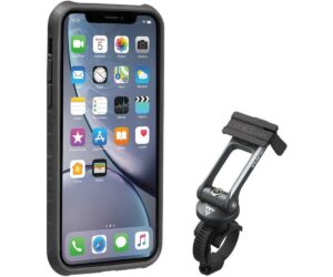 Mobilfodral Topeak Ridecase iPhone XR svart