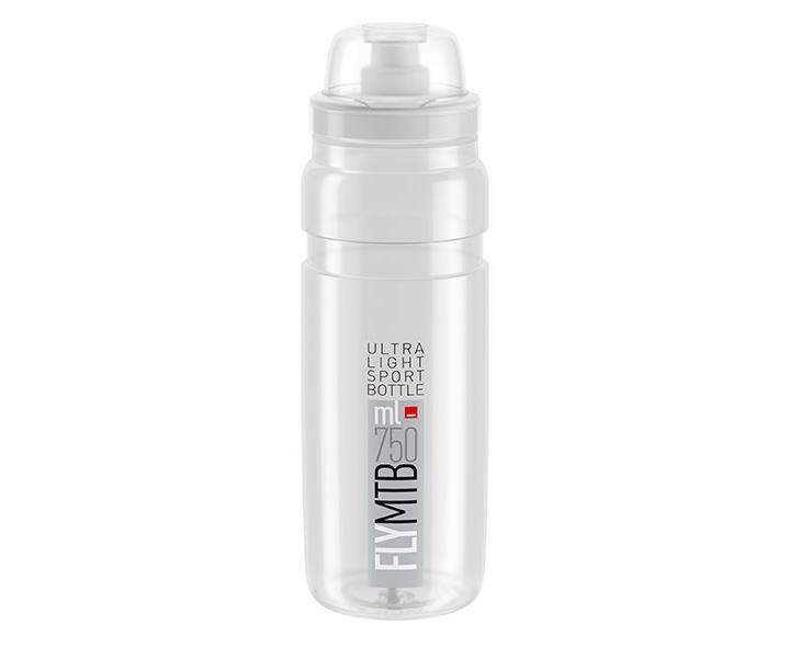 Flaska Elite FLY MTB Klar/Grå 750ml
