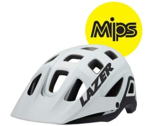 Cykelhjälm Lazer Impala MIPS matt vit Large (58 - 61 cm)