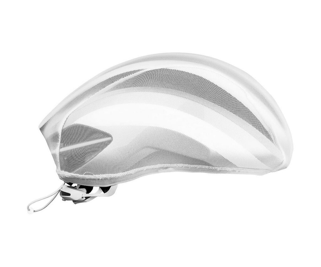 Mygg och insektsöverdrag Gripgrab Bugshield Helmet Cover vit