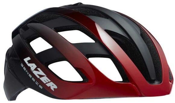 Cykelhjälm Lazer Genesis röd/svart Large (58 - 61 cm)